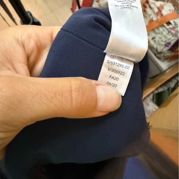 Athleta Navy Blue Elation 2 in 1 Skirt Tights - Picture 5 of 5